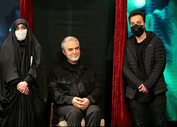 رونمایی از مجسمه حاج قاسم