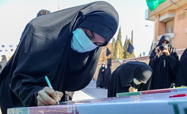 تشییع پیکر ۴ شهید گمنام دفاع مقدس تشییع پیکر ۴ شهید گمنام دفاع مقدس