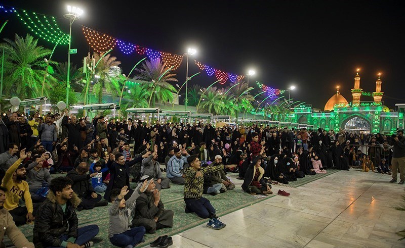 جشن ولادت حضرت زهرا(س) در کربلا