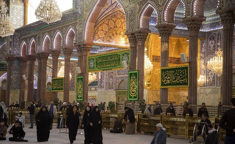 جشن ولادت حضرت زهرا(س) در کربلا