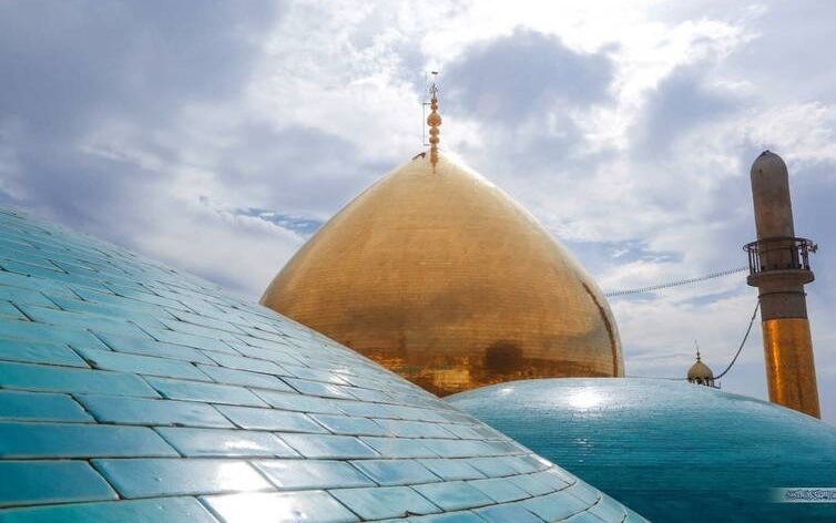 عکس/ گنبد حرم امامین عسکریین(ع)