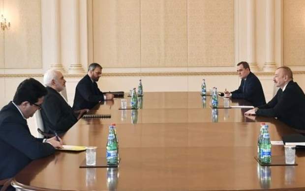 دیدار ظریف با رئیس جمهور آذربایجان دیدار ظریف با رئیس جمهور آذربایجان