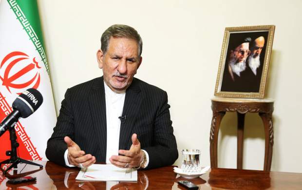 جهانگیری: با اصرار خاتمی و هاشمی نامزد شدم جهانگیری: با اصرار خاتمی و هاشمی نامزد شدم