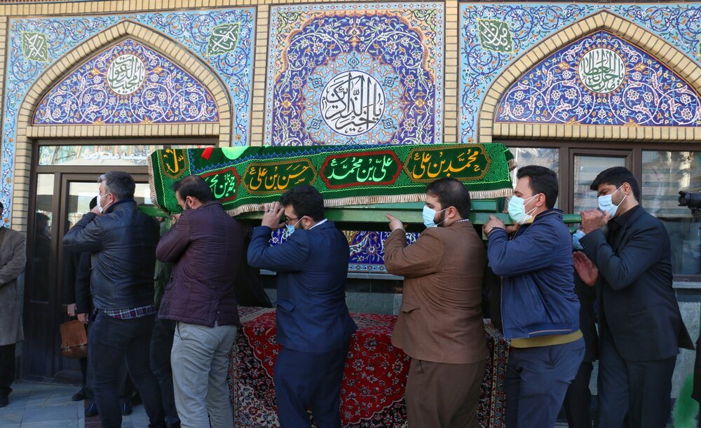تشییع پیکر آیت الله سید محمدحسین حسینی زابلی