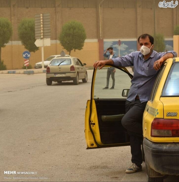 عکس/ آبادان در محاصره گرد و خاک