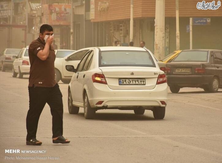عکس/ آبادان در محاصره گرد و خاک