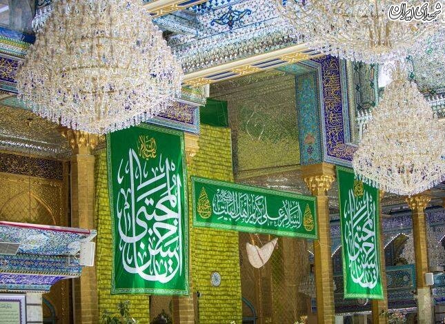 عکس/ آذین بندی کربلا با فرارسیدن ۱۵ ماه رمضان