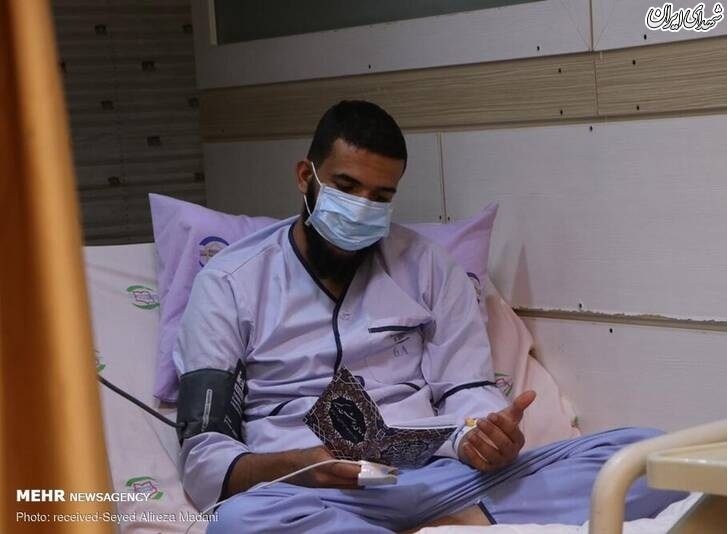 عکس/ مراسم پرفیض شب قدر در بیمارستان بقیةالله