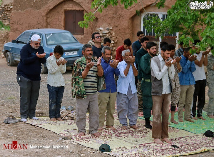 عکس/ امدادرسانی به روستای سیل زده‌ سبزوار