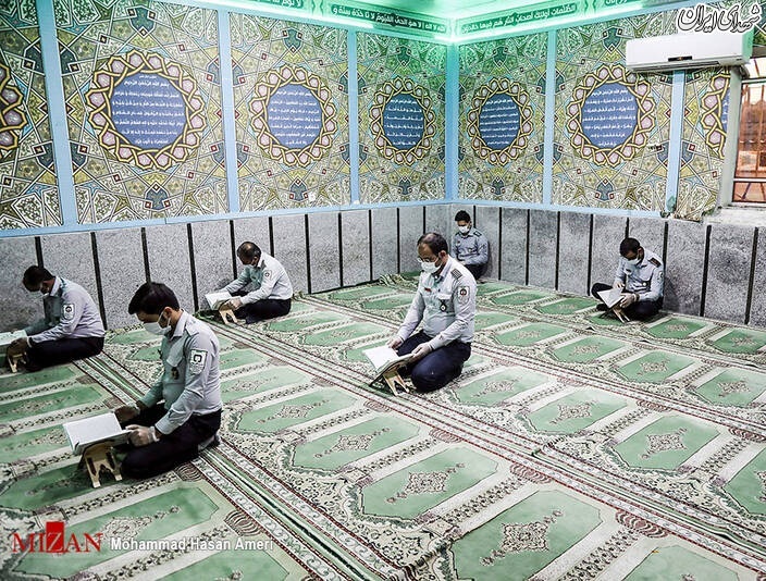 عکس/ افطار با آتش نشان‌ها