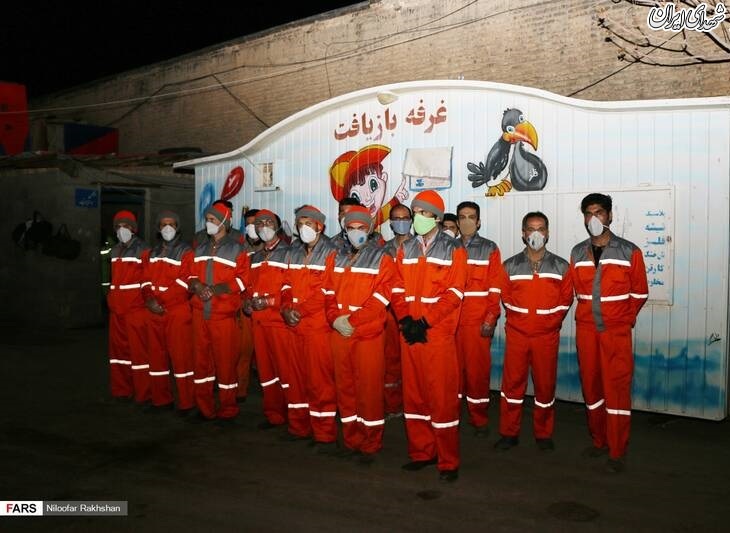 عکس/ افرادی که در جنگ با کرونا دیده نمی‌شوند