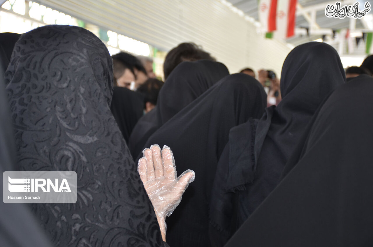 تشییع پیکر شهید مجید بارانی در زاهدان