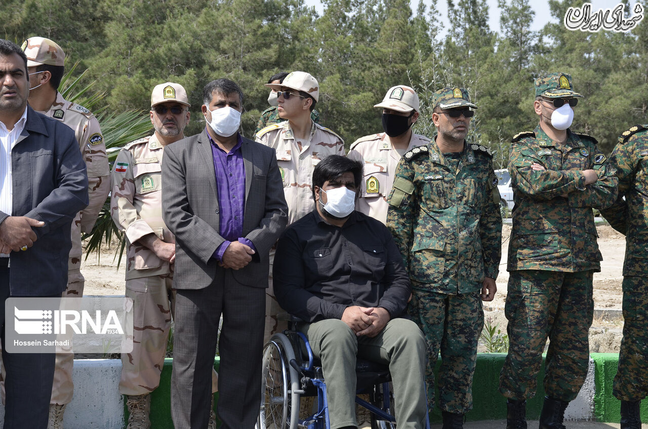 تشییع پیکر شهید مجید بارانی در زاهدان