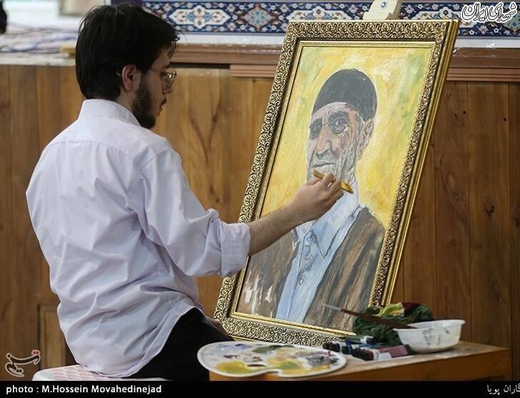 عکس/ مراسم یادبود پیشوای قیام