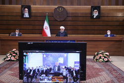 ویروس امریکایی تحریم نمیتواند ملت ایران را متوقف کند ویروس امریکایی تحریم نمیتواند ملت ایران را متوقف کند