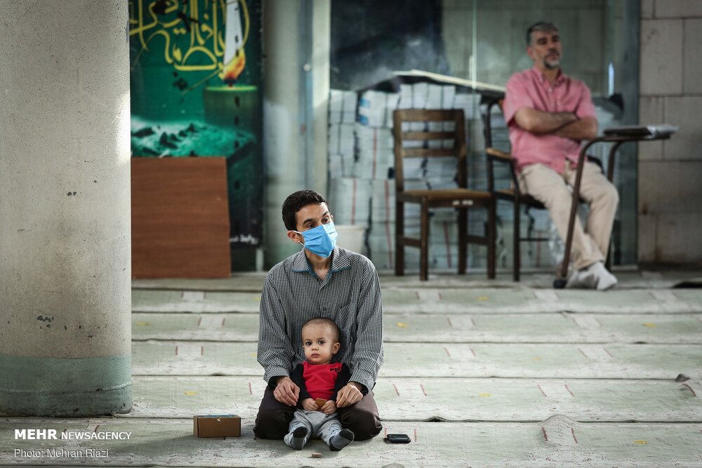 نماز عیدسعید فطر در دانشگاه تهران