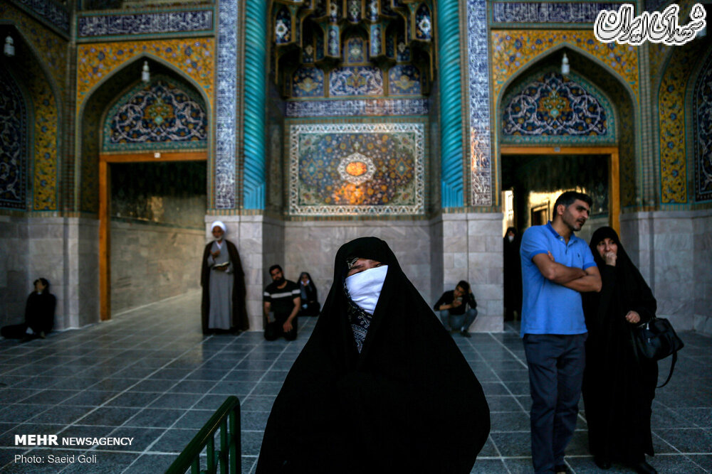 لحظه وصل زائران با اشک‌هایی از دلتنگی