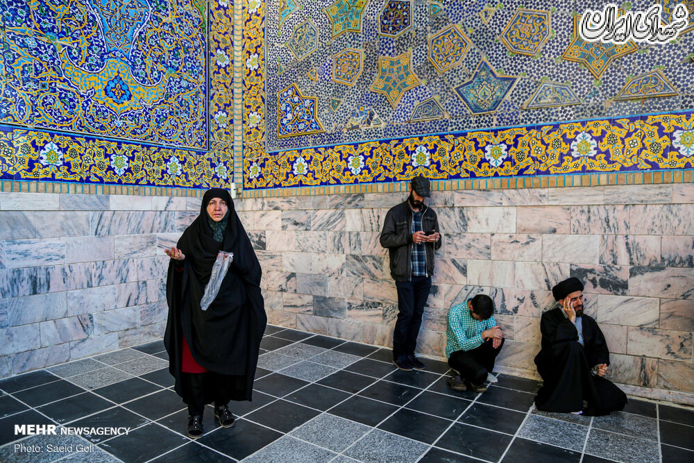 لحظه وصل زائران با اشک‌هایی از دلتنگی