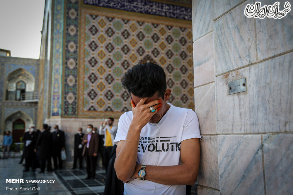 لحظه وصل زائران با اشک‌هایی از دلتنگی