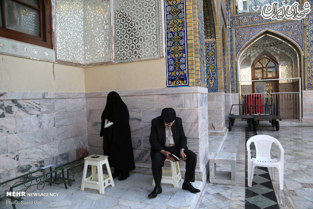 لحظه وصل زائران با اشک‌هایی از دلتنگی