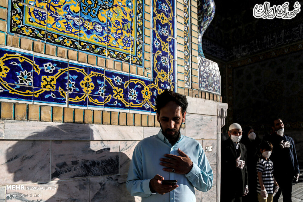 لحظه وصل زائران با اشک‌هایی از دلتنگی