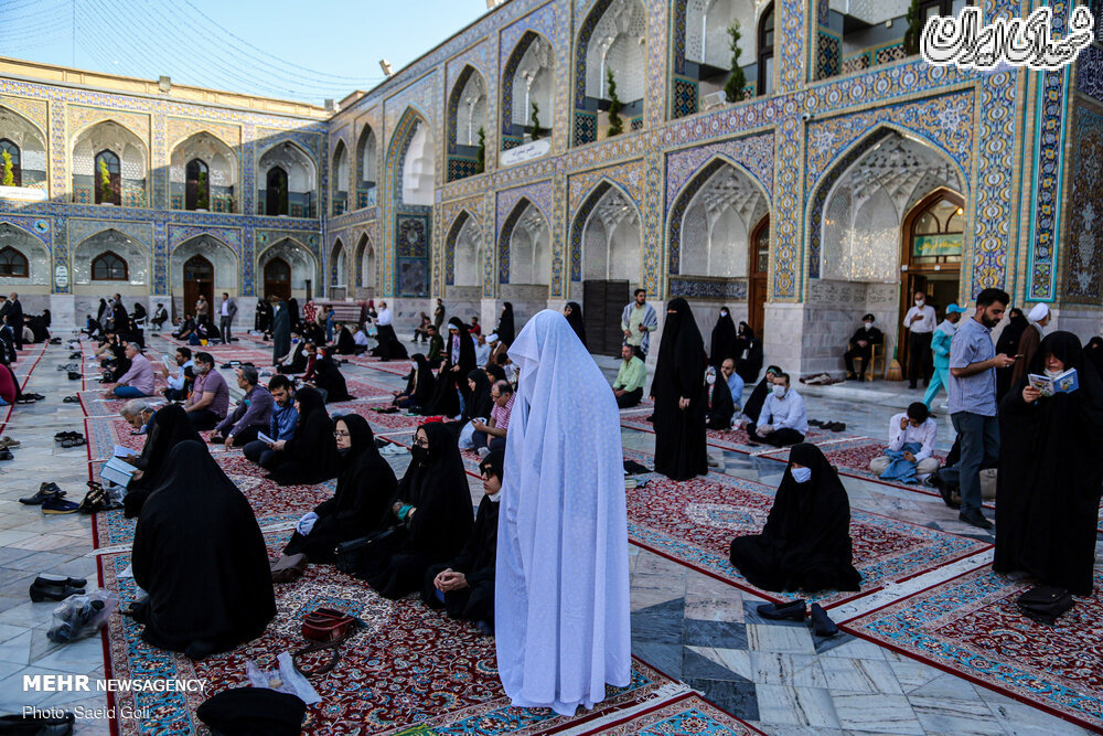 لحظه وصل زائران با اشک‌هایی از دلتنگی
