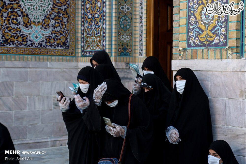 لحظه وصل زائران با اشک‌هایی از دلتنگی