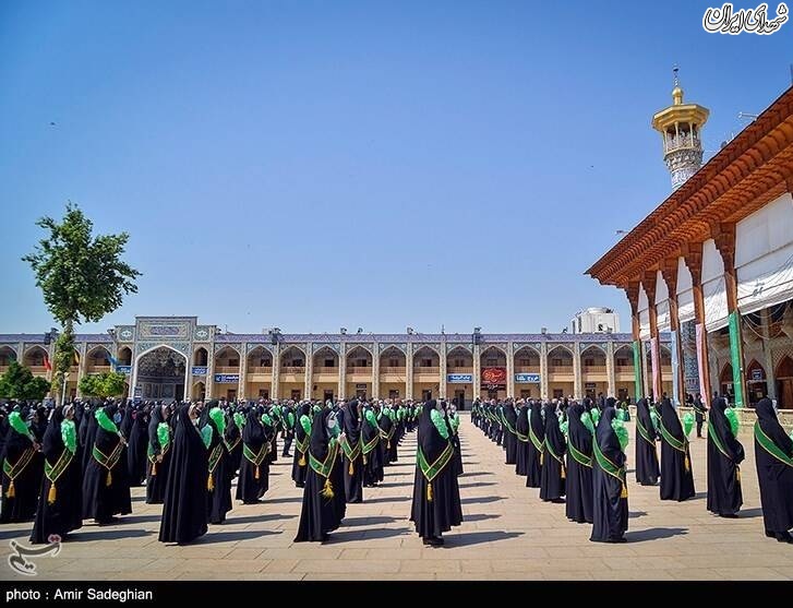عکس/ مراسم بازگشایی حرم مطهر حضرت شاهچراغ
