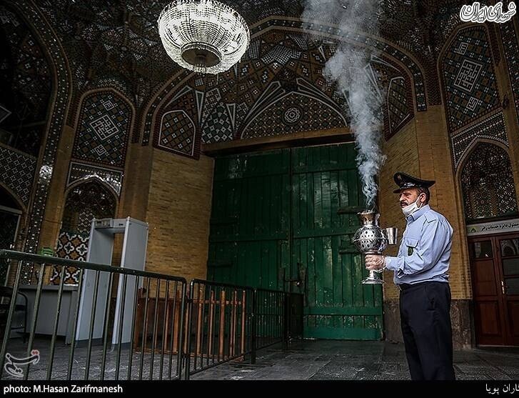 عکس/ بازگشایی حرم مطهر حضرت عبدالعظیم(ع)