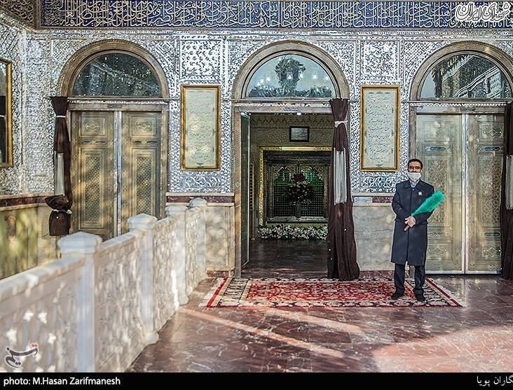 عکس/ بازگشایی حرم مطهر حضرت عبدالعظیم(ع)