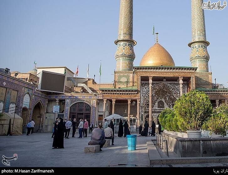 عکس/ بازگشایی حرم مطهر حضرت عبدالعظیم(ع)