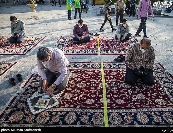 عکس/ بازگشایی حرم مطهر حضرت عبدالعظیم(ع)