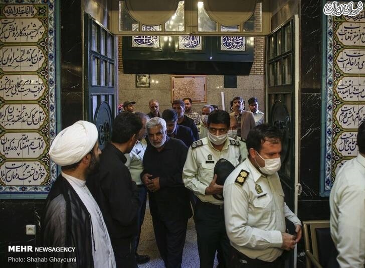 عکس/ یادبود شهید مدافع وطن میلاد خسروی