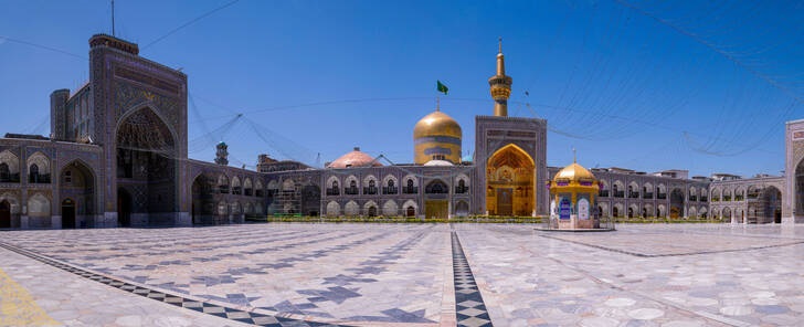 عکس پانوراما حرم امام رضا(ع)