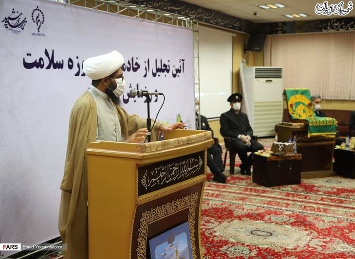 عکس/ تجلیل از جهادگران حوزه سلامت