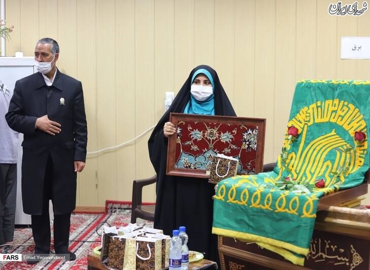 عکس/ تجلیل از جهادگران حوزه سلامت