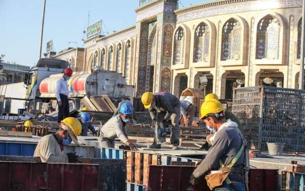 آغاز بتنریزی ستونهای تل زینبیه +تصاویر آغاز بتنریزی ستونهای تل زینبیه +تصاویر