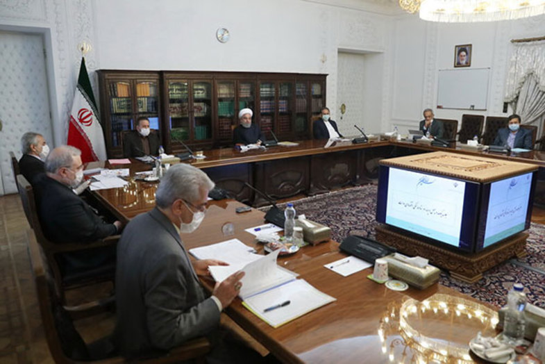 عکس/ تغییر دکوراسیون دفتر روحانی