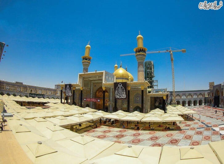 تصویر زیبا از حرمین کاظمین(ع)