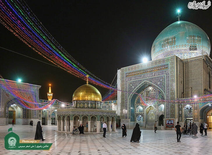 عکس/ حال و هوای حرم مطهر امام رضا(ع)