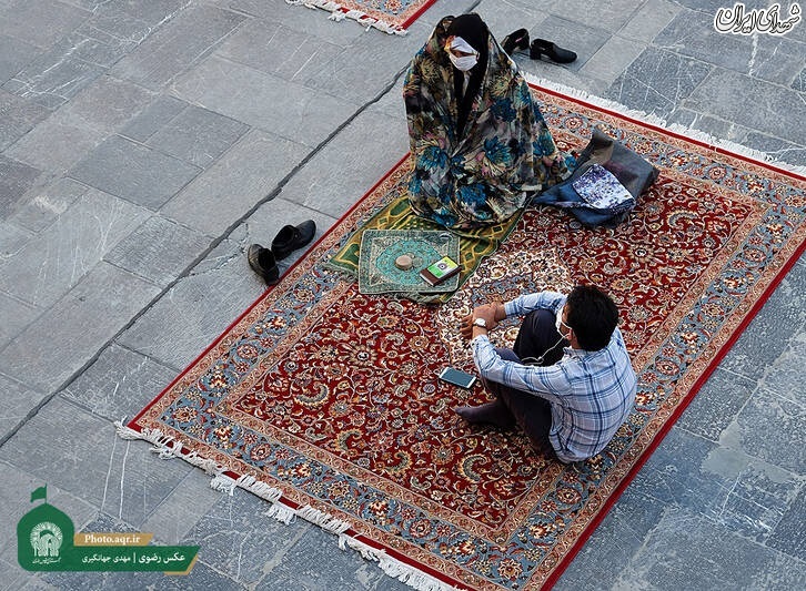 عکس/ حال و هوای حرم مطهر امام رضا(ع)