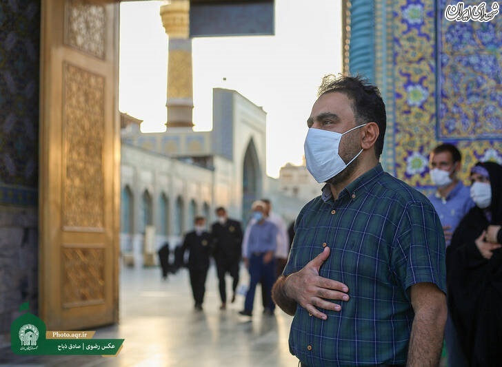 عکس/ حال و هوای حرم مطهر امام رضا(ع)