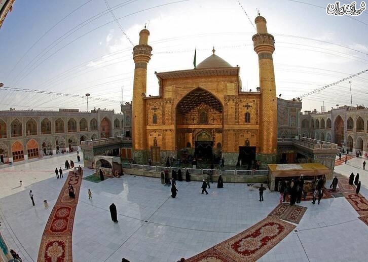 تصاویری زیبا از ایوان نجف