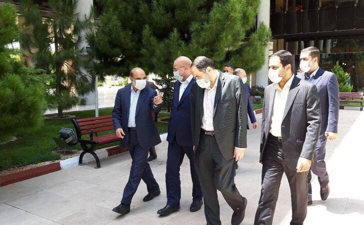 عکس/ قالیباف روز خبرنگار به کجا رفت