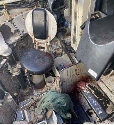 زخمی شدن یک نظامی در شلیک یک تانک آمریکایی به تانک خودی زخمی شدن یک نظامی در شلیک یک تانک آمریکایی به تانک خودی