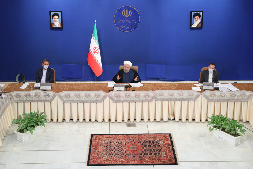 پیام صریح روحانی به شایعه سازان درباره استعفایش در سال آخر پیام صریح روحانی به شایعه سازان درباره استعفایش در سال آخر