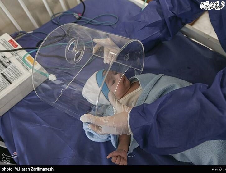 عکس/ کرونا در کمین نوزادان و کودکان