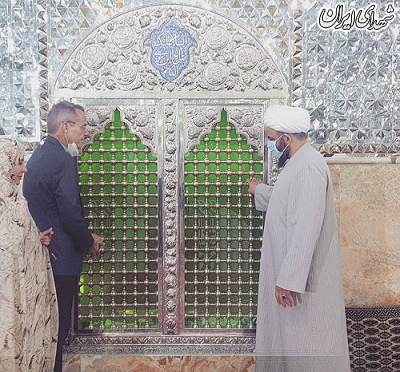 مسیحی آلمانی در امامزاده صالح (ع) مسلمان شد+عکس مسیحی آلمانی در امامزاده صالح (ع) مسلمان شد+عکس