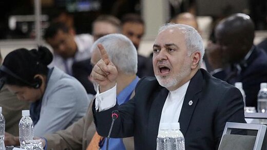 ظریف به سمت پمپئو ماشه را کشید ظریف به سمت پمپئو ماشه را کشید