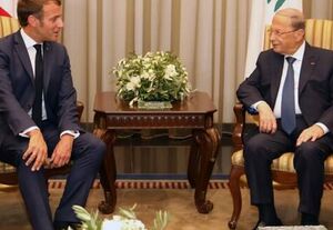 خط و نشان ماکرون برای سران لبنان! خط و نشان ماکرون برای سران لبنان!